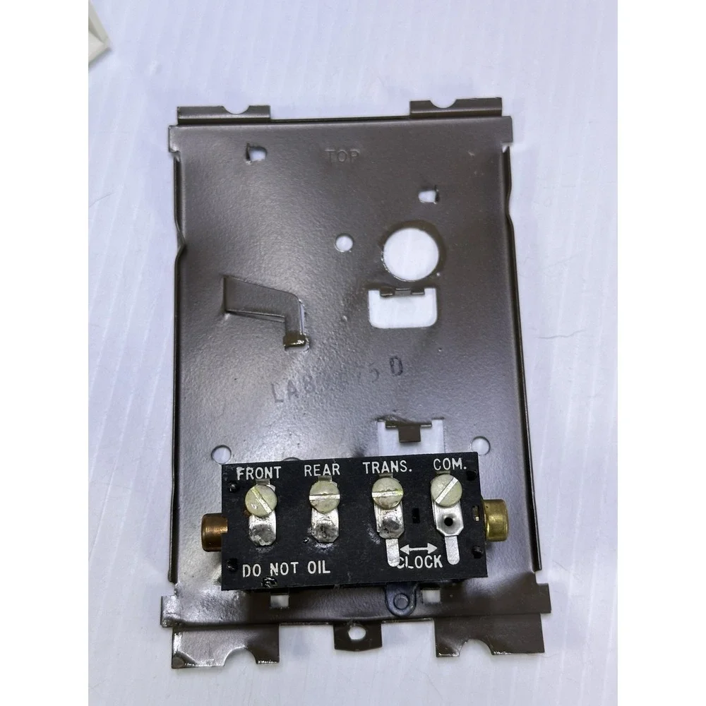 VTG Nutone Clock Chime Door Bell Model LA 89 Telechron Movement USA Not Tested